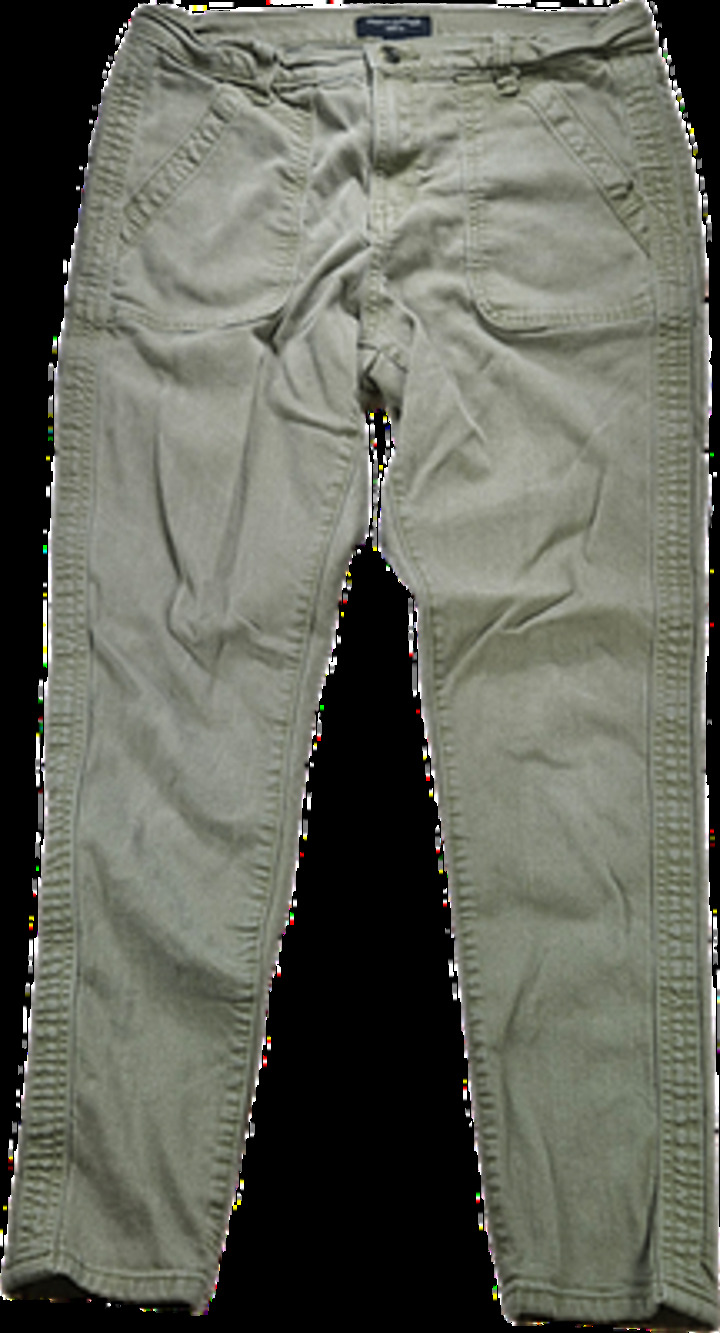 BANANA REPUBLIC Pants Women's Olive Green 8 29 Skinny Fit Stretch Utility